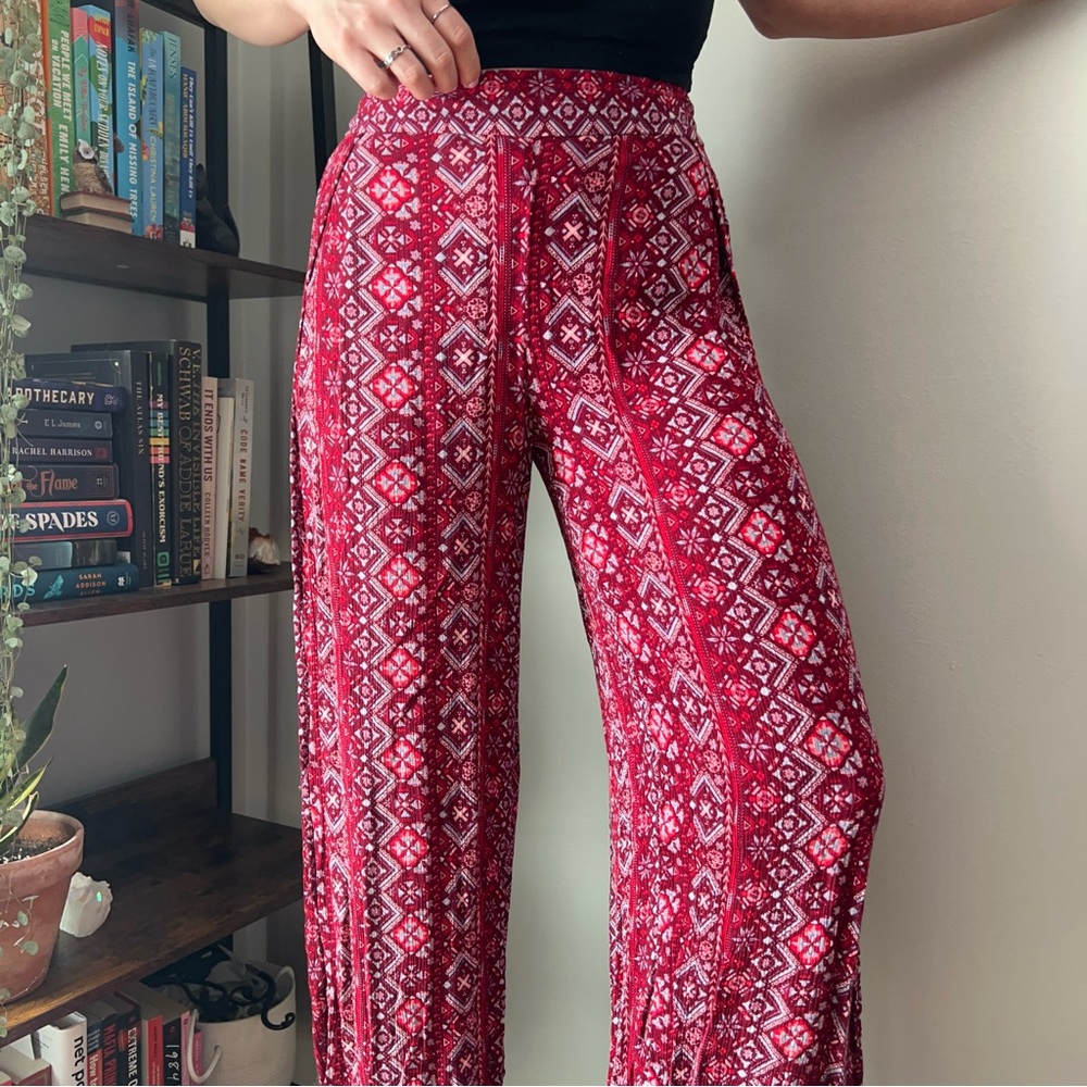 Colorful breezy summer pants